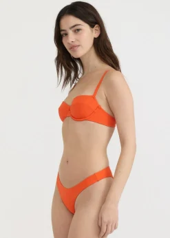 Culotte de bain en matières recyclées | orange 
