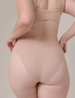 Culotte en coton bio | beige 