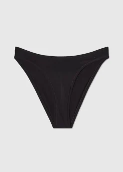 Culotte en matières recyclées | noir "micro bikini briefs - black"
