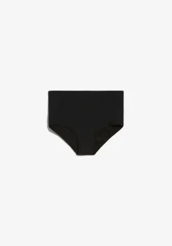 Culotte taille haute en modal | noir "birtaa high waist brief - black"