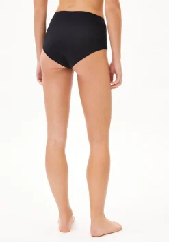 Culotte taille haute en modal | noir 