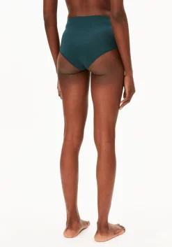 Culotte taille haute en modal | birtaa high waist brief - teal stone