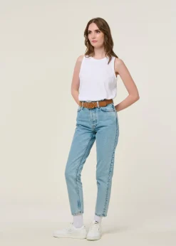 Débardeur en coton bio | blanc