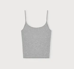 Débardeur en coton bio | gris "core singlet grey melange"