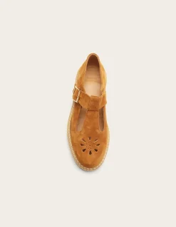 Derbies en cuir certifié | camel 