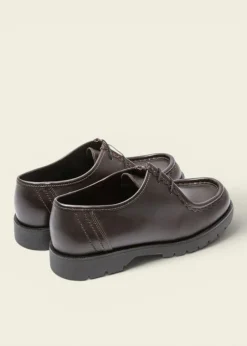 Derbies made in france en cuir certifié | marron "padror marron noir"