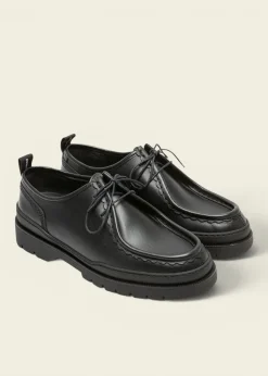 Derbies made in france en cuir certifié | noir