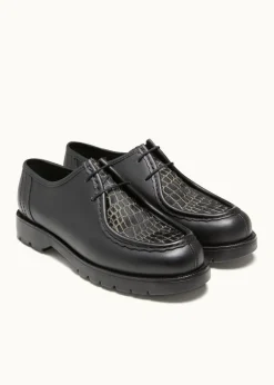 Derbies made in france en cuir certifié | noir