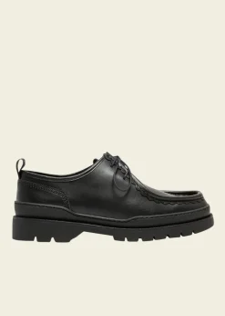 Derbies made in france en cuir certifié | noir