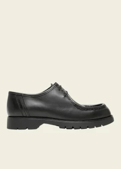 Derbies made in france en cuir certifié | noir