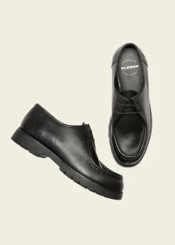 Derbies made in france en cuir certifié | noir