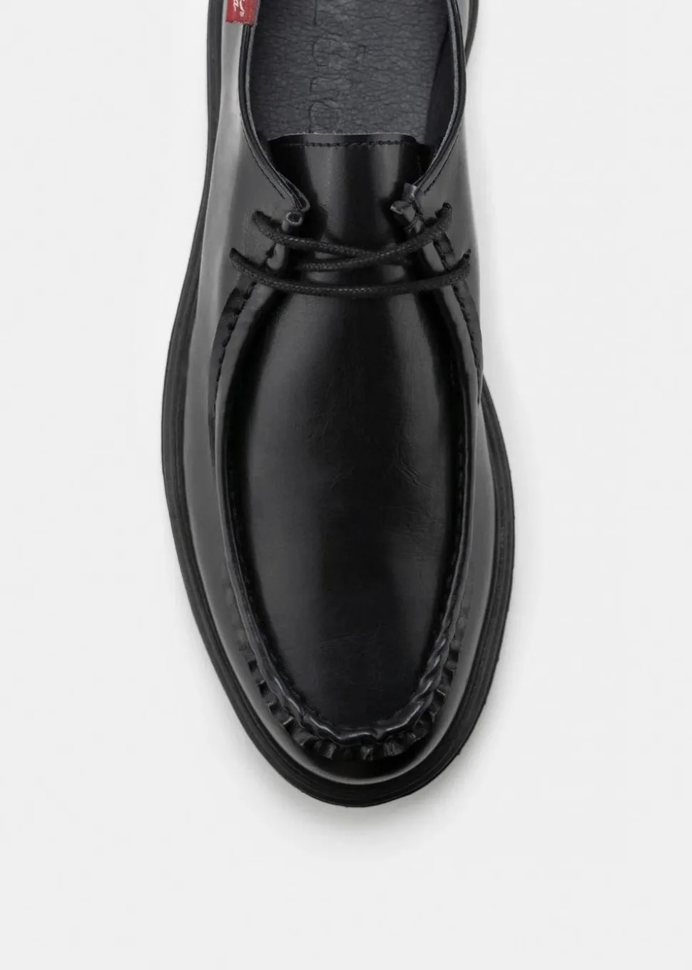Derbies vegan en matières végétales et recyclées | noir "soajo"