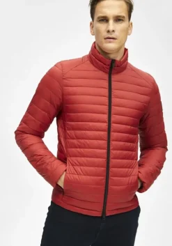 Doudoune recyclée rouge - beret