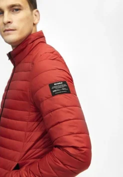 Doudoune recyclée rouge - beret