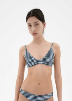 Haut de maillot en matières recyclées | bleu "navy tropea swimwear"