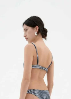 Haut de maillot en matières recyclées | bleu "navy tropea swimwear"