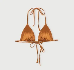 Haut de maillot en matières recyclées | cuivre 