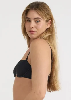 Haut de maillot en matières recyclées | noir 