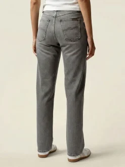 Jean droit en coton bio | gris 