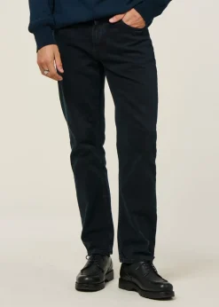 Jean droit en coton bio | noir 