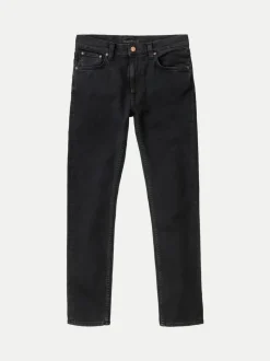Jean slim en coton bio | noir 