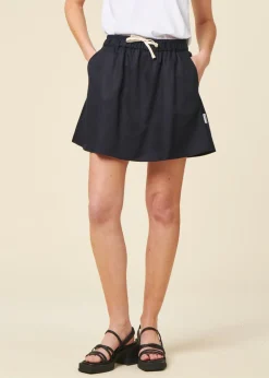 Jupe en tencel | marine "nikkiaa - night sky"