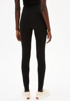 Legging noir en coton bio - faribaa black