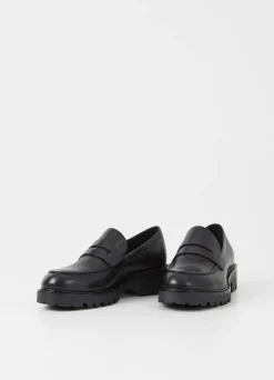 Mocassins en cuir certifié | noir 