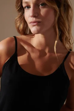 Nuisette en coton bio | noir