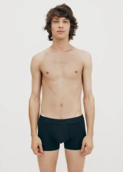 Pack 3 boxers en coton bio | noir 