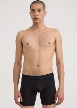 Pack de 6 boxers en coton bio | noir "core boxer briefs 6-pack - black"