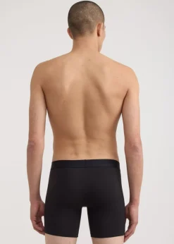 Pack de 6 boxers en coton bio | noir "core boxer briefs 6-pack - black"