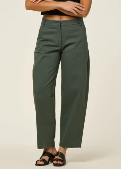 Pantalon ballon en coton bio | vert 