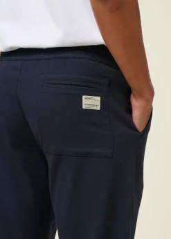 Pantalon droit léger coton bio | bleu 