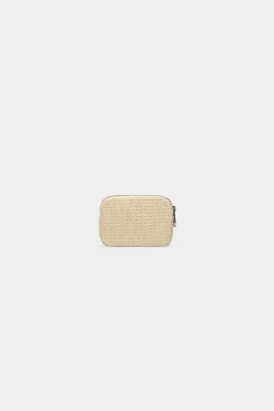 Porte-monnaie en coton bio | tressage nude 