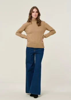 Pull en cachemire recyclé | beige 