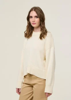 Pull en coton bio | beige 