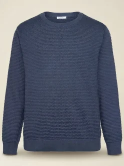 Pull en coton bio | bleu 