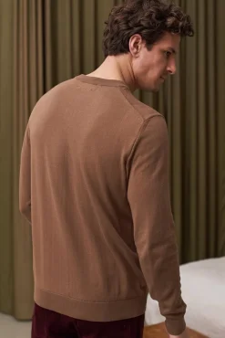 Pull en coton bio | camel "milo jumper eco camel"