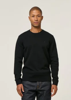 Pull en coton biologique | noir 