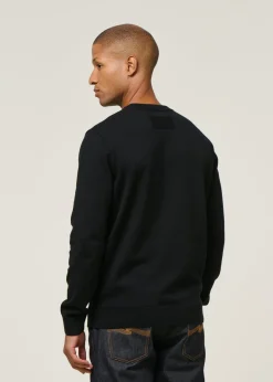 Pull en coton biologique | noir 