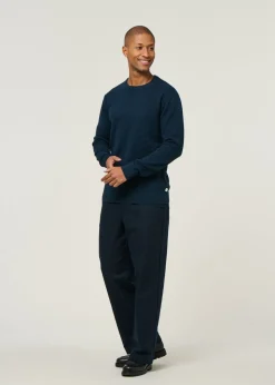 Pull en coton bio | marine 