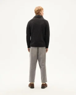 Pull en laine | gris 
