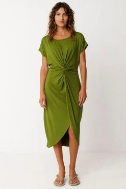 Robe en modal | vert 