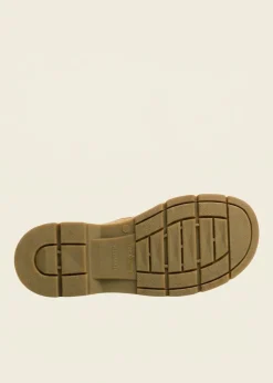 Sabots made in france en cuir suède certifié | camel
