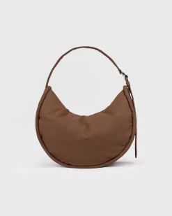 Sac bandoulière en matière recyclé | marron