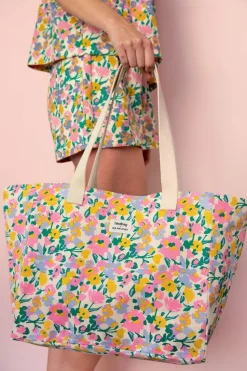 Sac cabas en coton bio | multicolor 