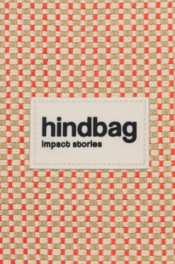 Sac cabas en coton bio | tressage corail