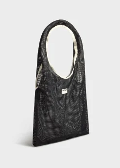 Sac cabas en matière recyclée | noir 