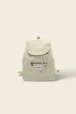 Sac à dos en coton biologique | vert "eliot - argile"